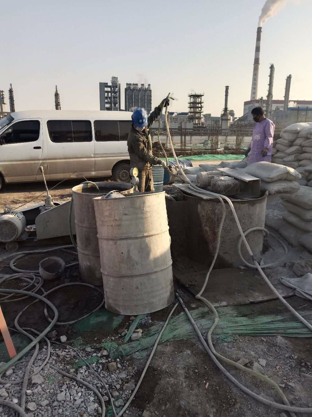 金寨地基高压注浆加固技术